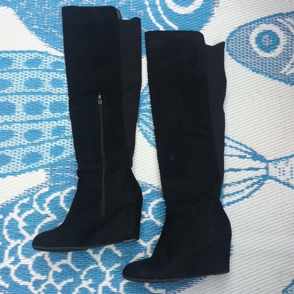 Chinese Laundry Shoes - Chinese Laundry🌘 Francesca's Tall Black Boots